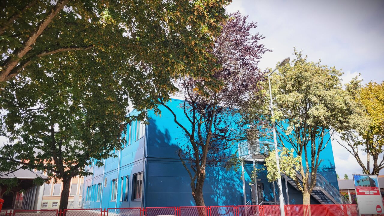 Bâtiment modulaire scolaire Modulair schoolgebouw Modular school building