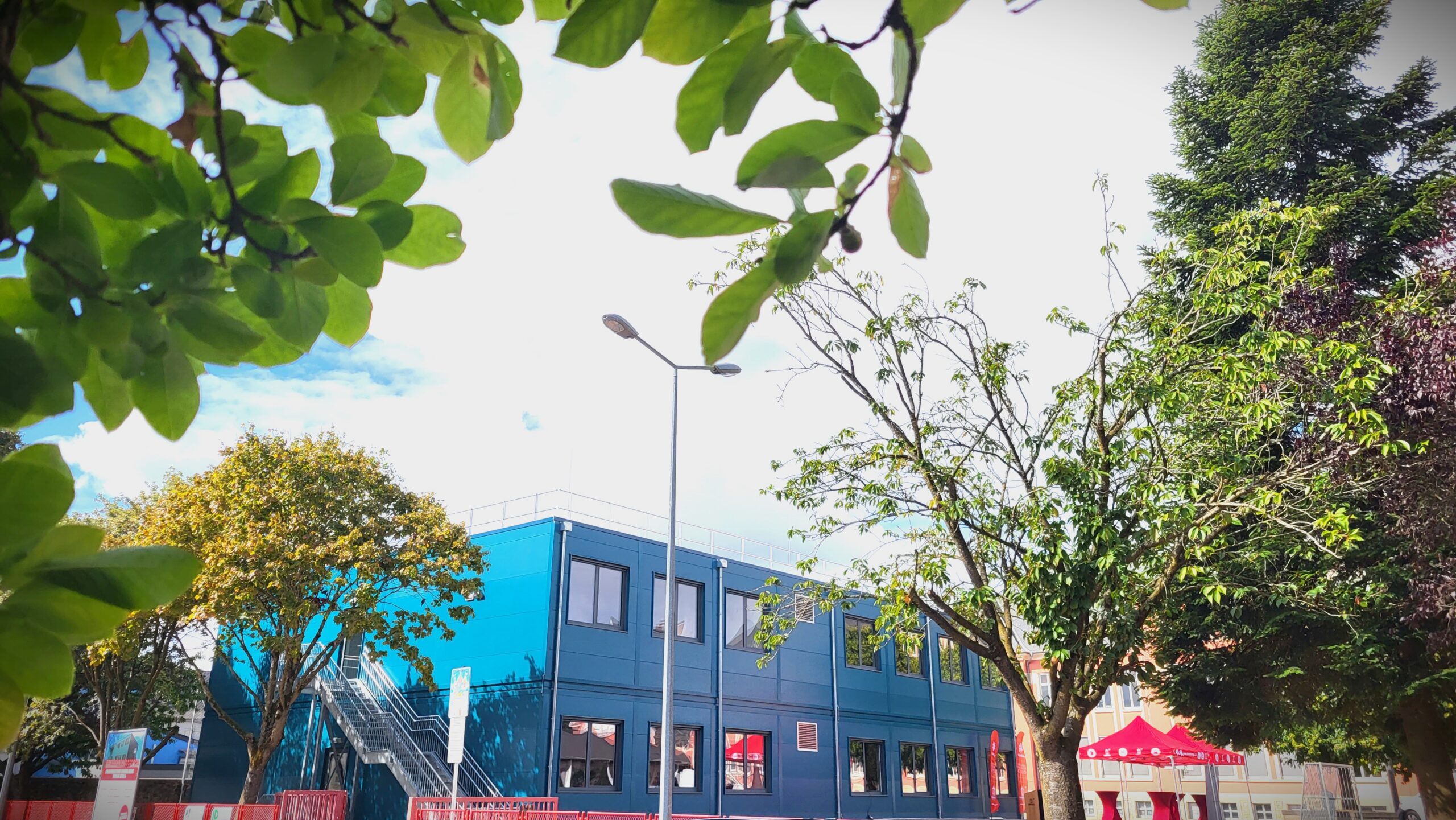 Bâtiment modulaire scolaire Modulair schoolgebouw Modular school building