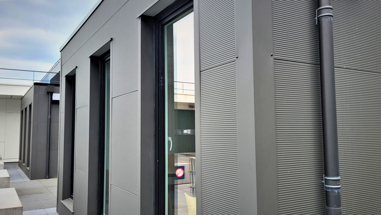 Salle d'attente hôpital modulaire Modulaire ziekenhuis wachtruimte Modular hospital waiting room